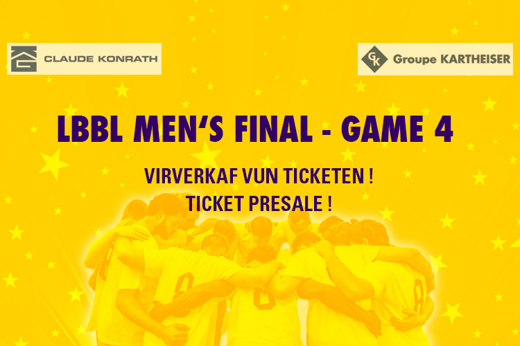 Featured image for “Presale Men’s Final – Game 4”
