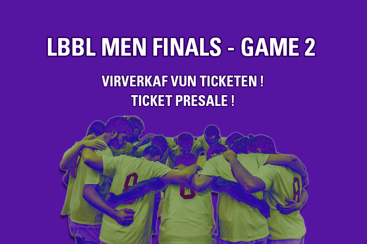 Featured image for “Presale – LBBL Men Finals Game 2”