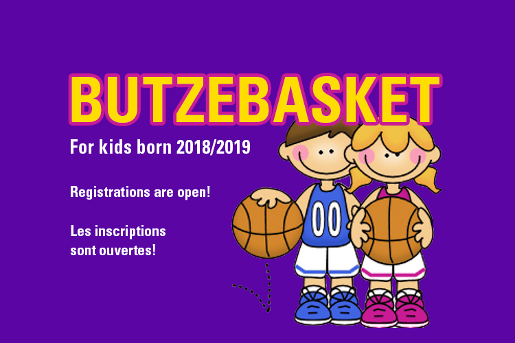 Featured image for “Butzebasket – Inscriptions pour la saison”